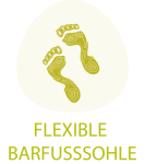 Flexible Barfußsohle